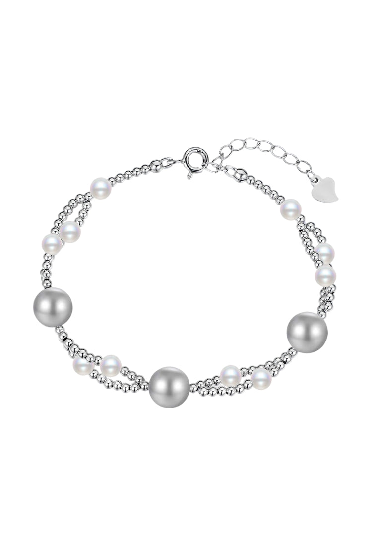 Baroque Coin Sparkle Bracelet