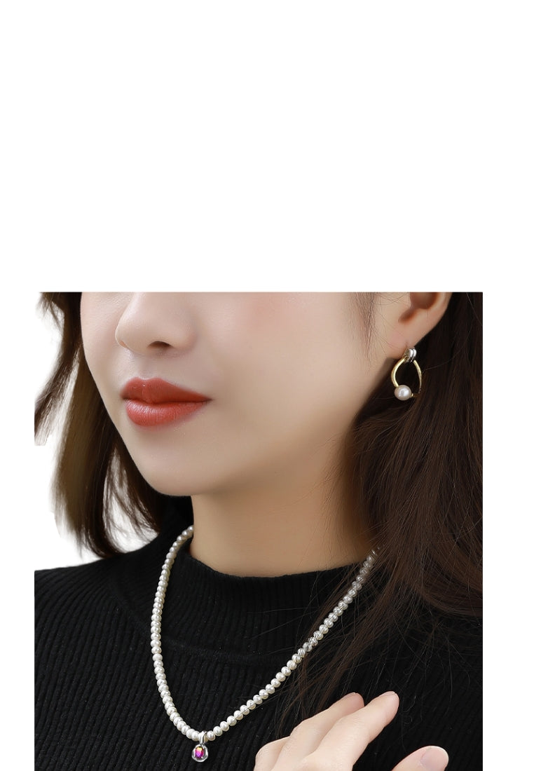 French Style Baroque Lockbone Chain