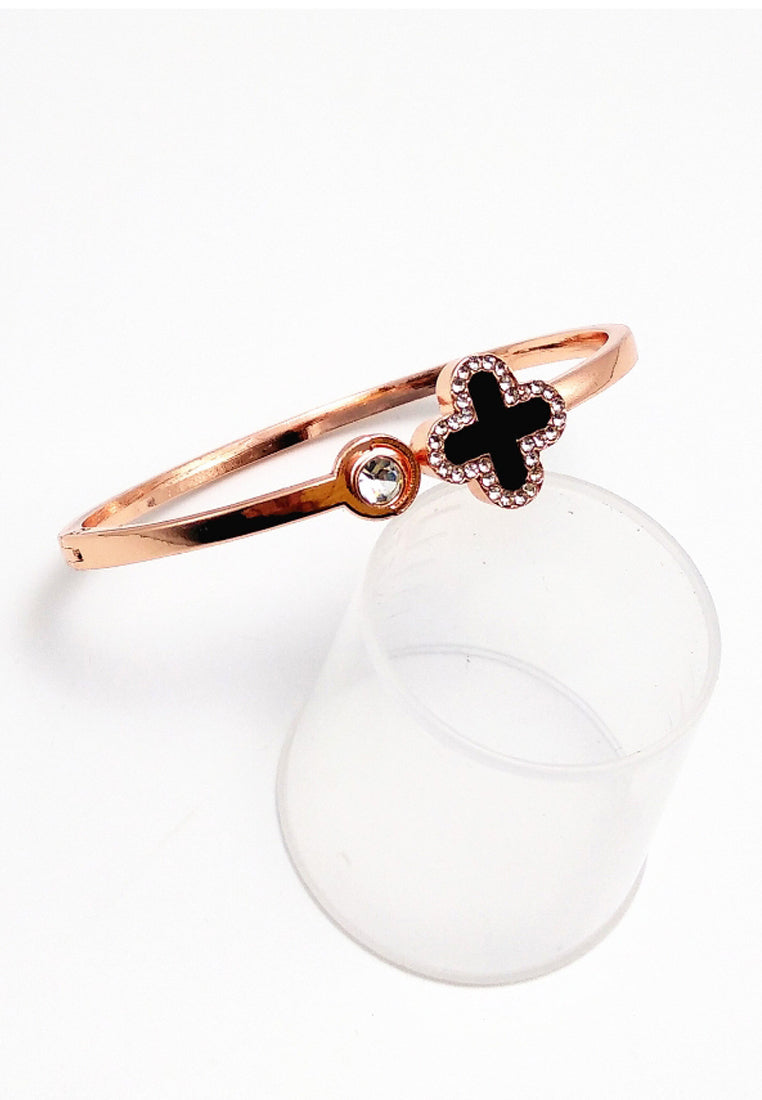 Fashion Lucky Four Leaf Grass Bracelet