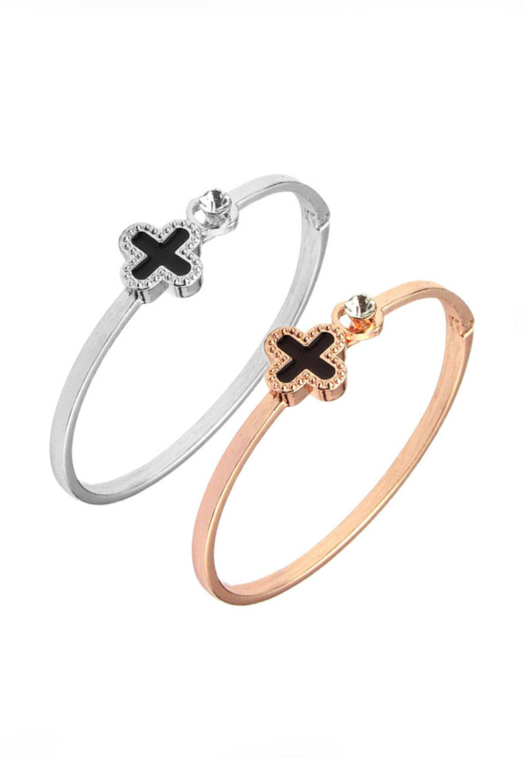 Fashion Lucky Four Leaf Grass Bracelet