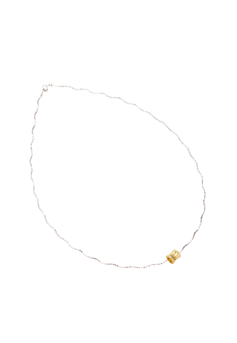 Wave Design S925 Silver Necklace