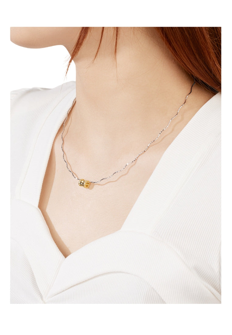 Wave Design S925 Silver Necklace