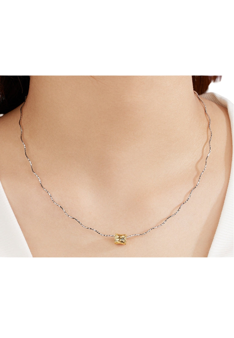 Wave Design S925 Silver Necklace