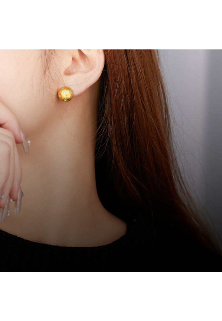 Velvet Star 925 Silver Stud Earrings