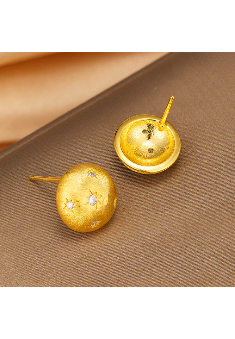 Velvet Star 925 Silver Stud Earrings