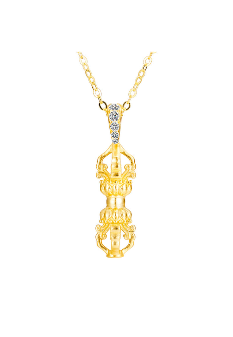 Vajra Pendant S925 Silver Necklace