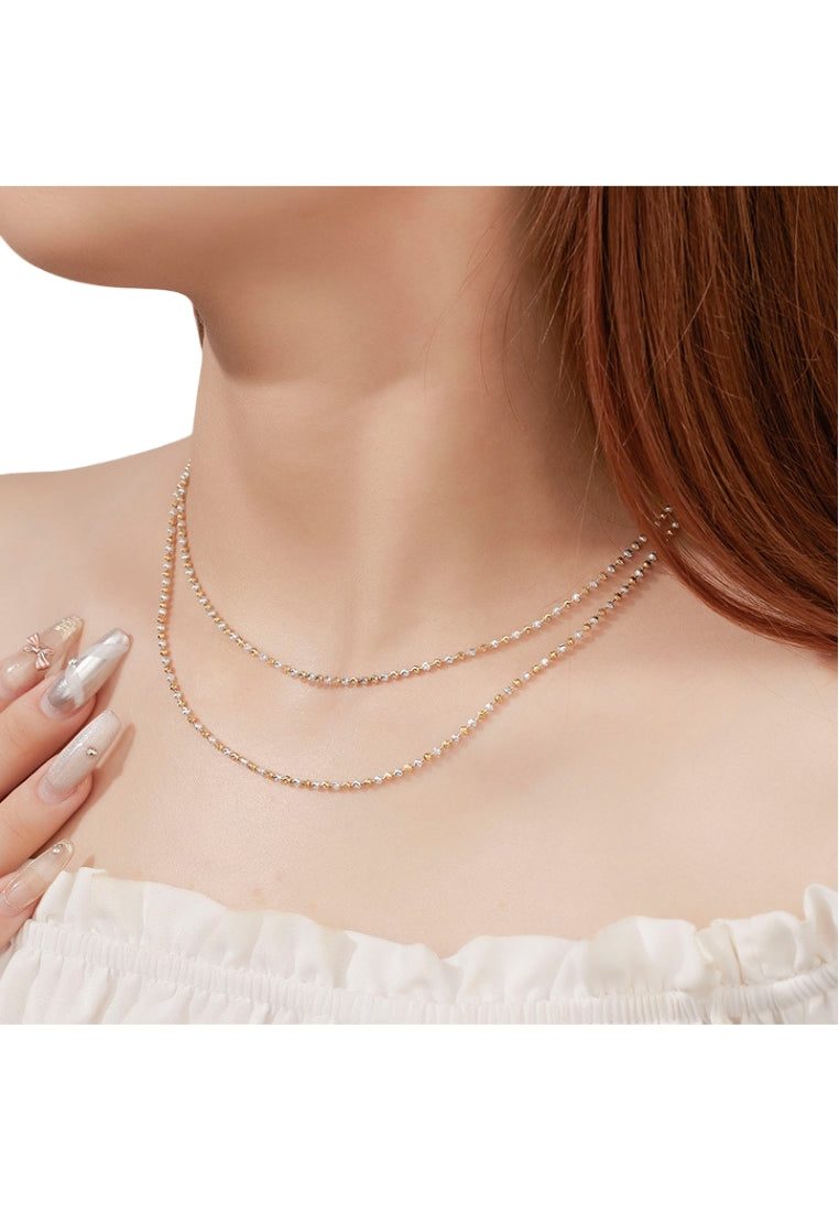 Crescent Pearl S925 Silver Necklace