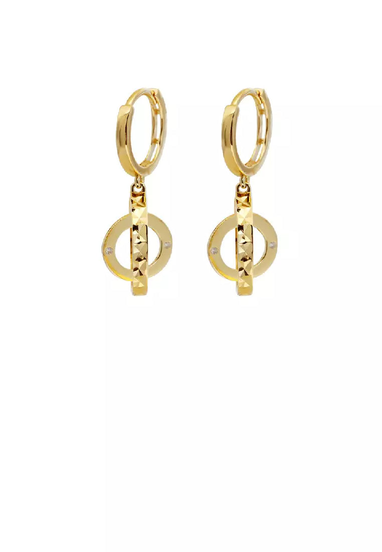 925 Silver Earrings Button Earrings