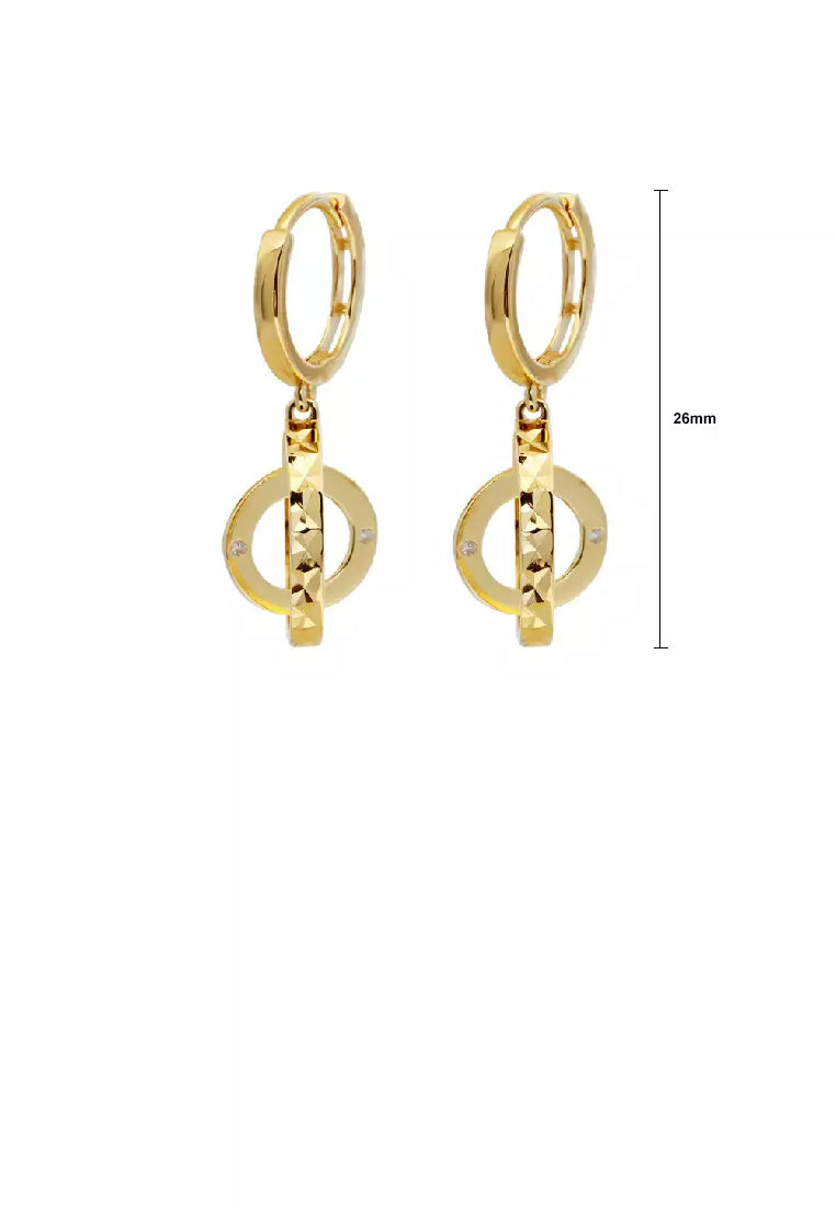 925 Silver Earrings Button Earrings