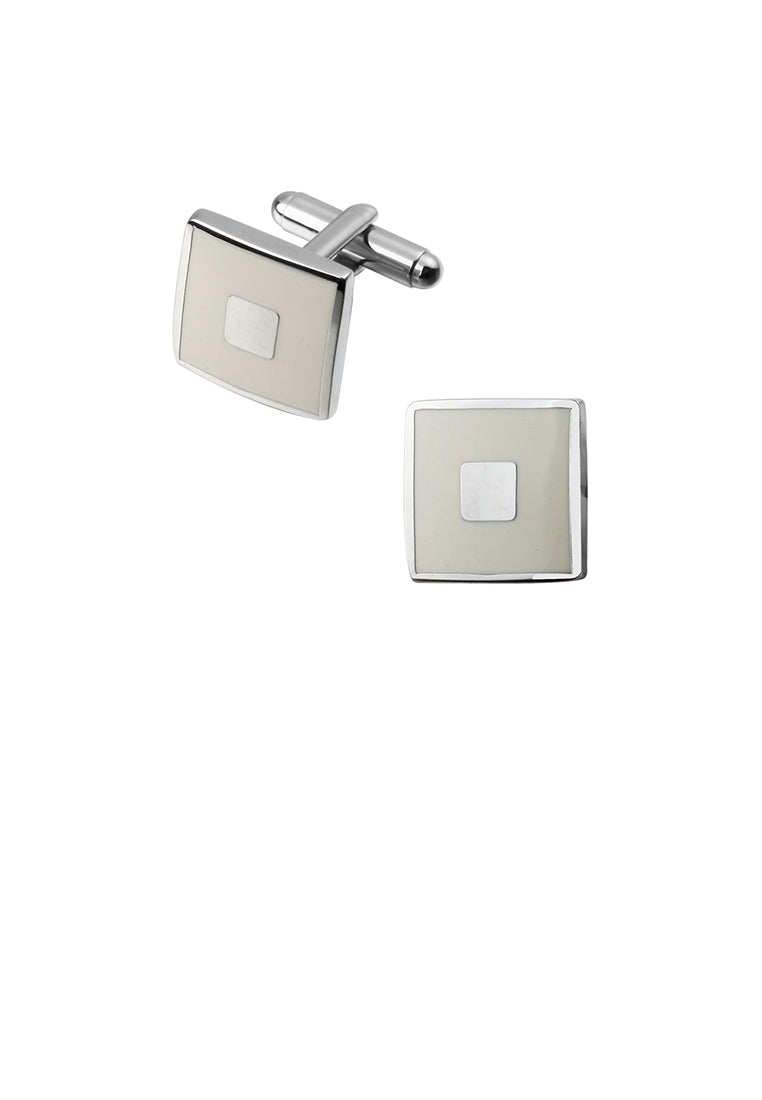 Simple and Fashion Geometric Square Cufflinks