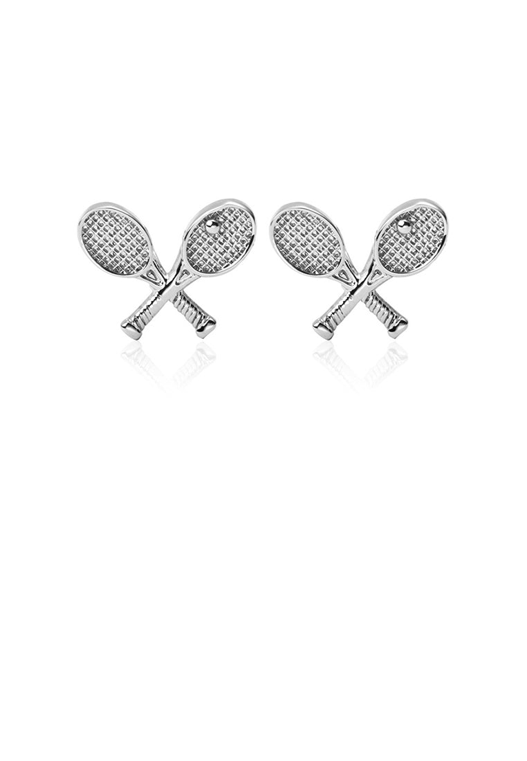 Fashion and Creative Tennis Racket Cufflinks