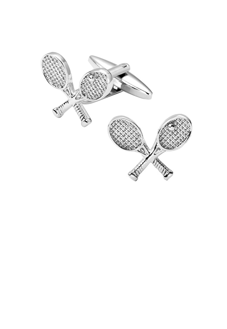 Fashion and Creative Tennis Racket Cufflinks