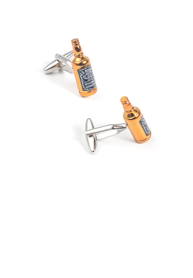 Fashion Creative Beer Bottle Shape Cufflinks
