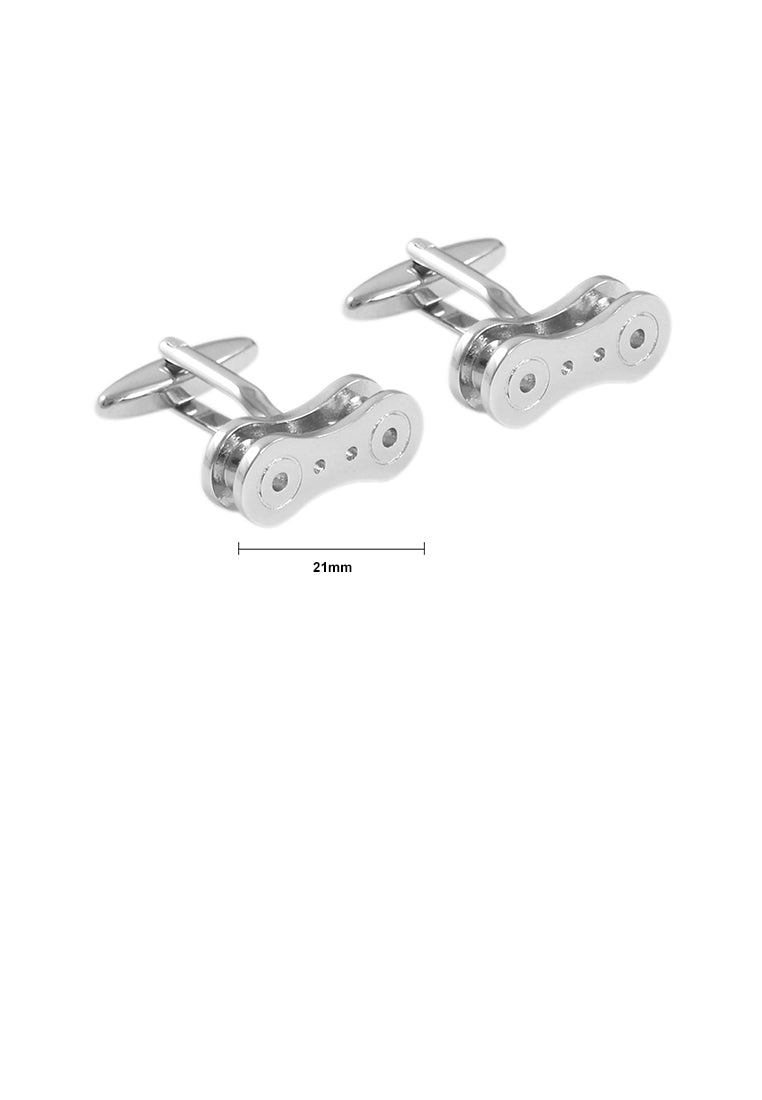 Fashionable High-end Personality Mechanical Bicycle Chain Cufflinks