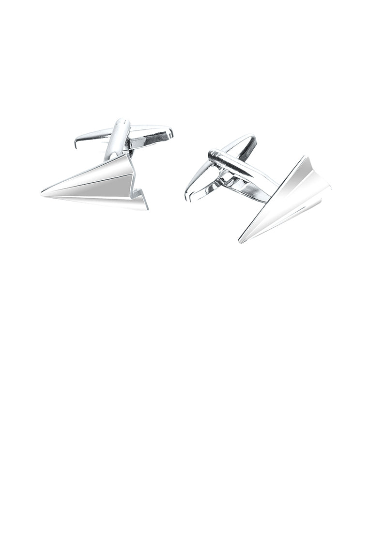 Fashionable Personality Paper Plane Cufflinks