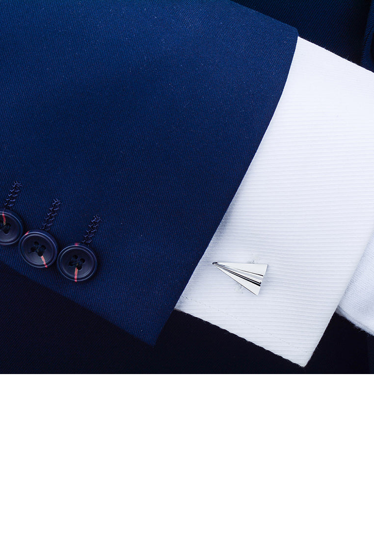 Fashionable Personality Paper Plane Cufflinks