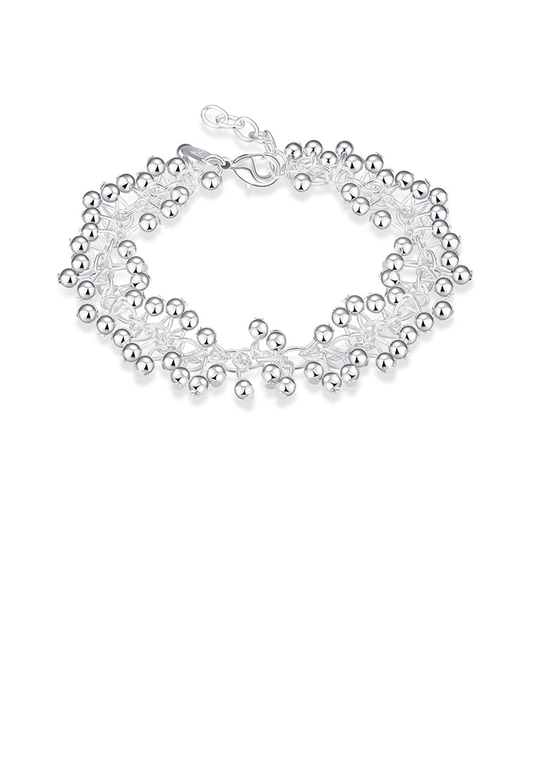 Simple Beaded Grape Bracelet