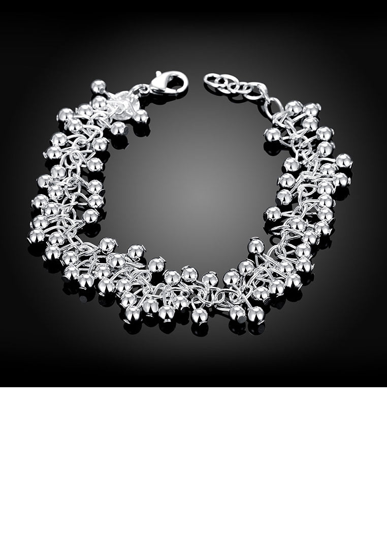 Simple Beaded Grape Bracelet