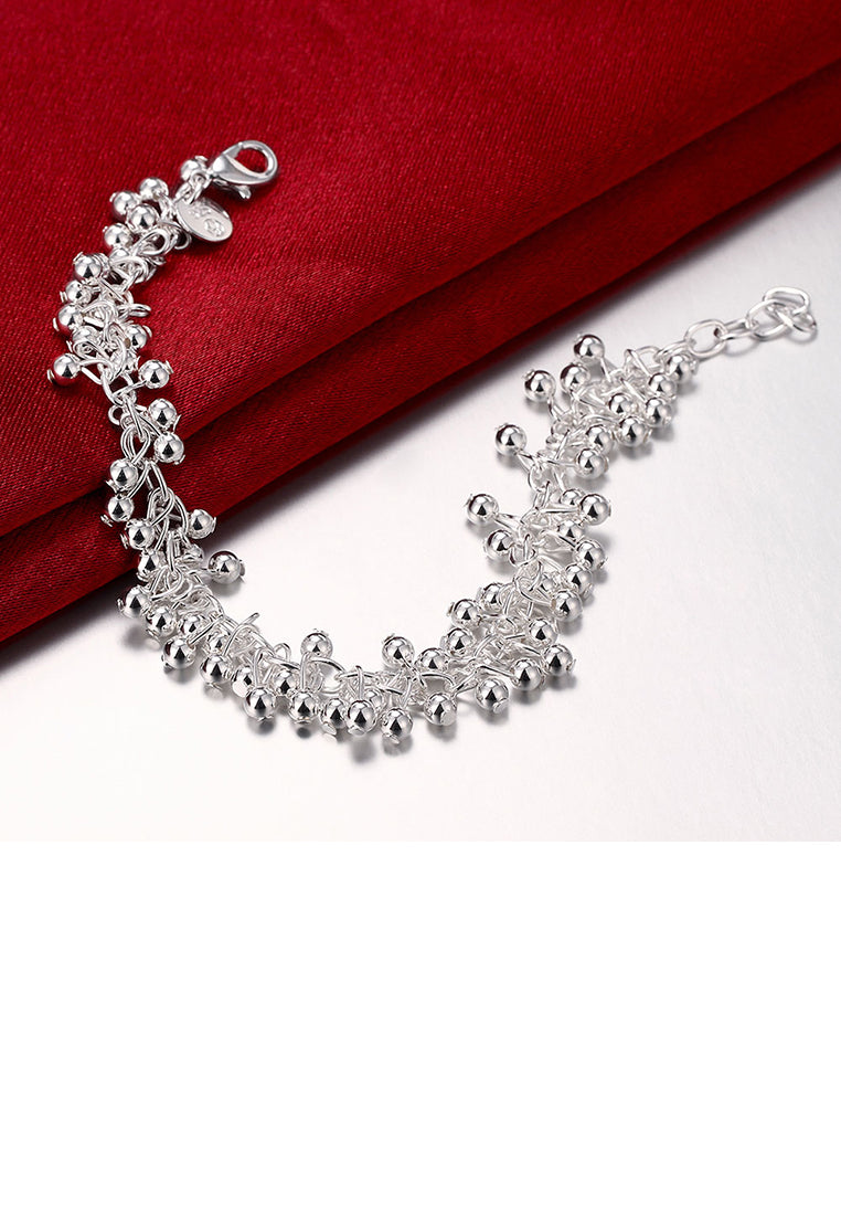 Simple Beaded Grape Bracelet