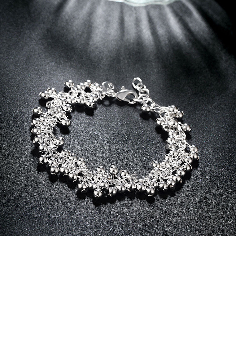 Simple Beaded Grape Bracelet