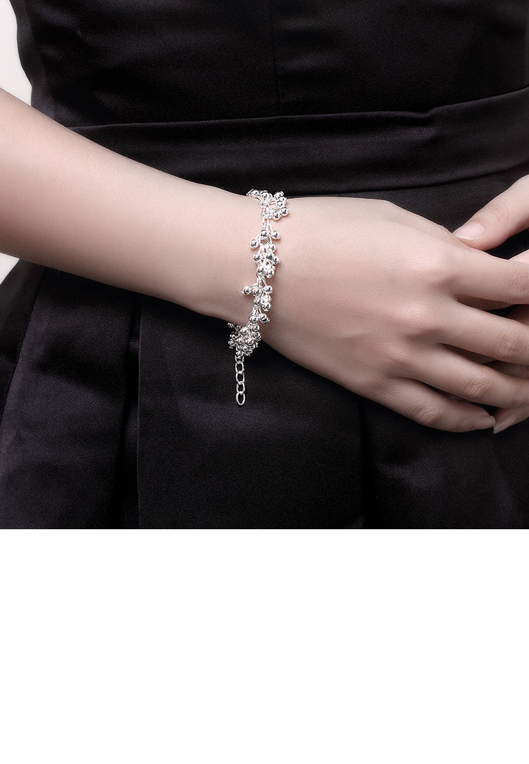 Simple Beaded Grape Bracelet