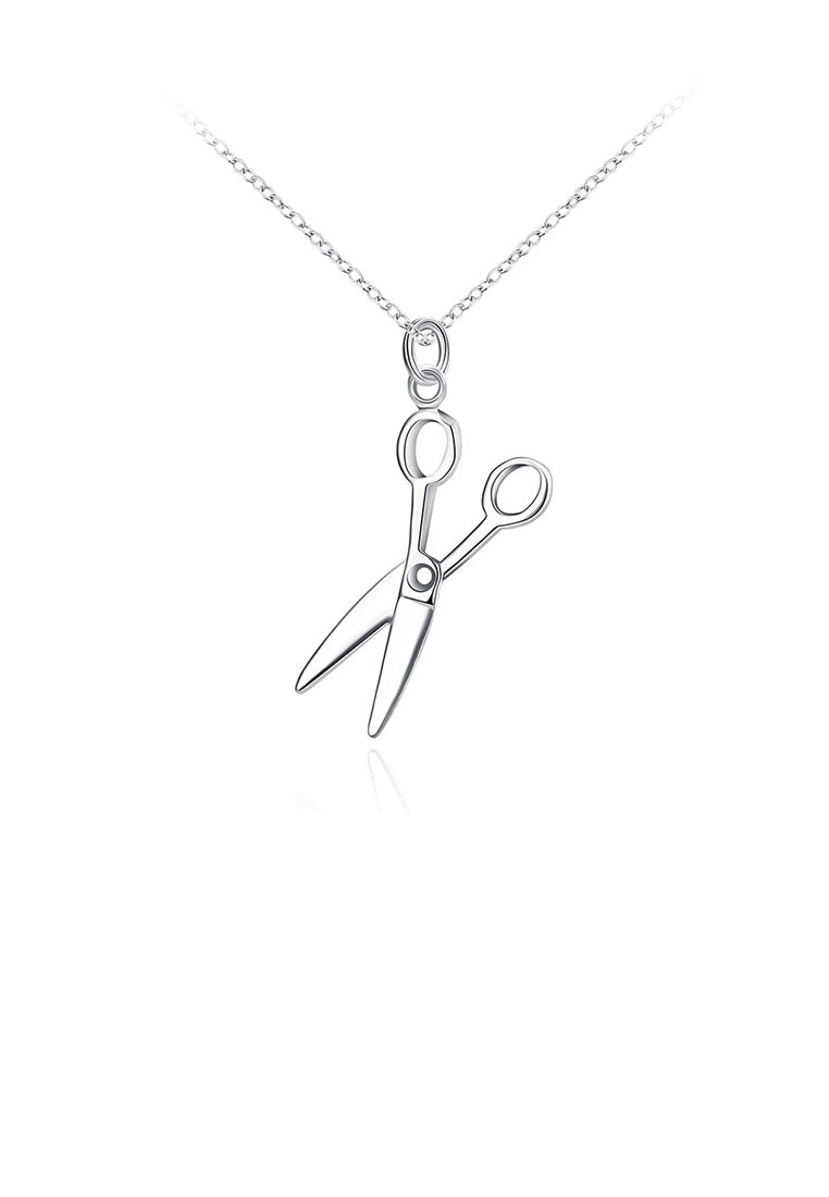Fashion Personality Scissors Pendant with Necklace
