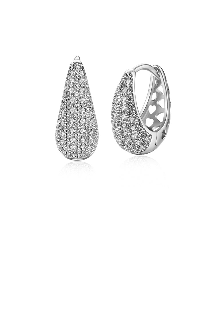 Romantic Elegant Noble Luxury Fashion Earrings with Cubic Zircon