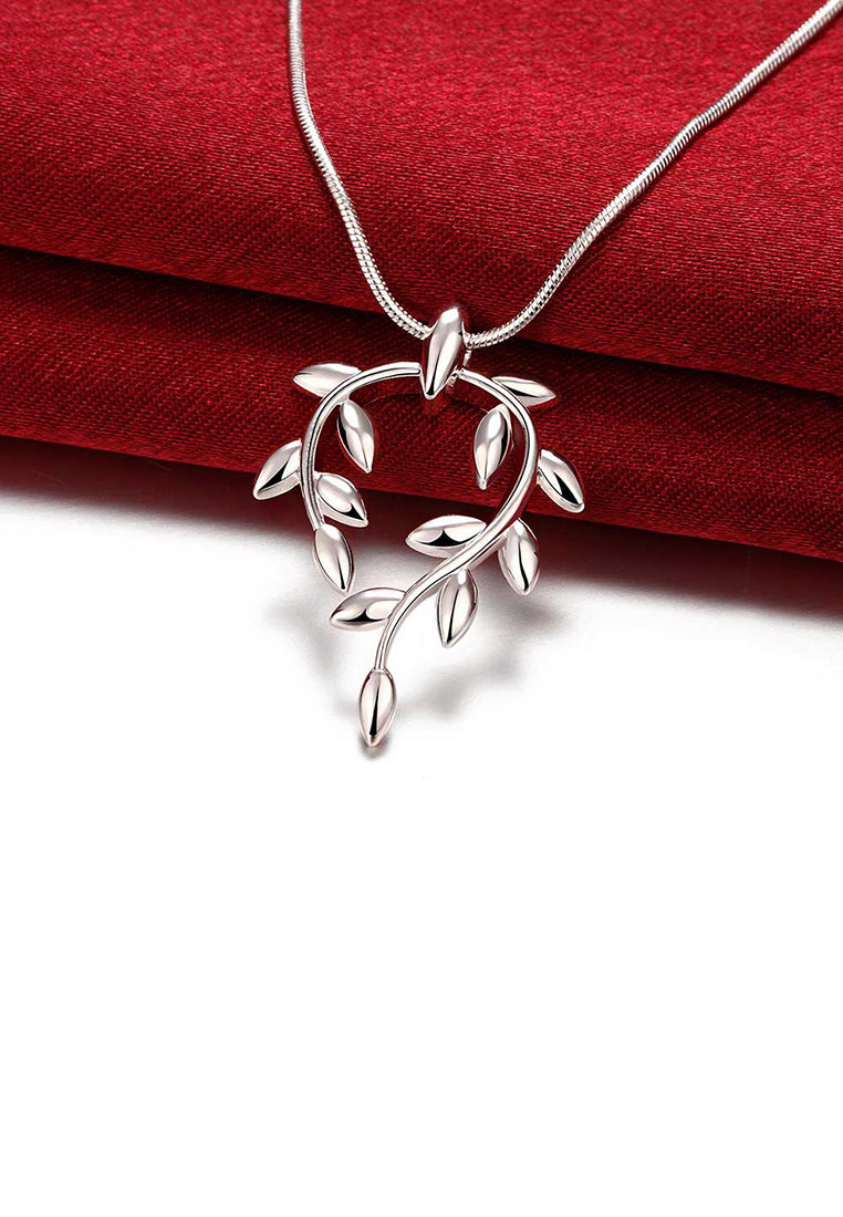 Simple Tree Branch Pendant with Necklace