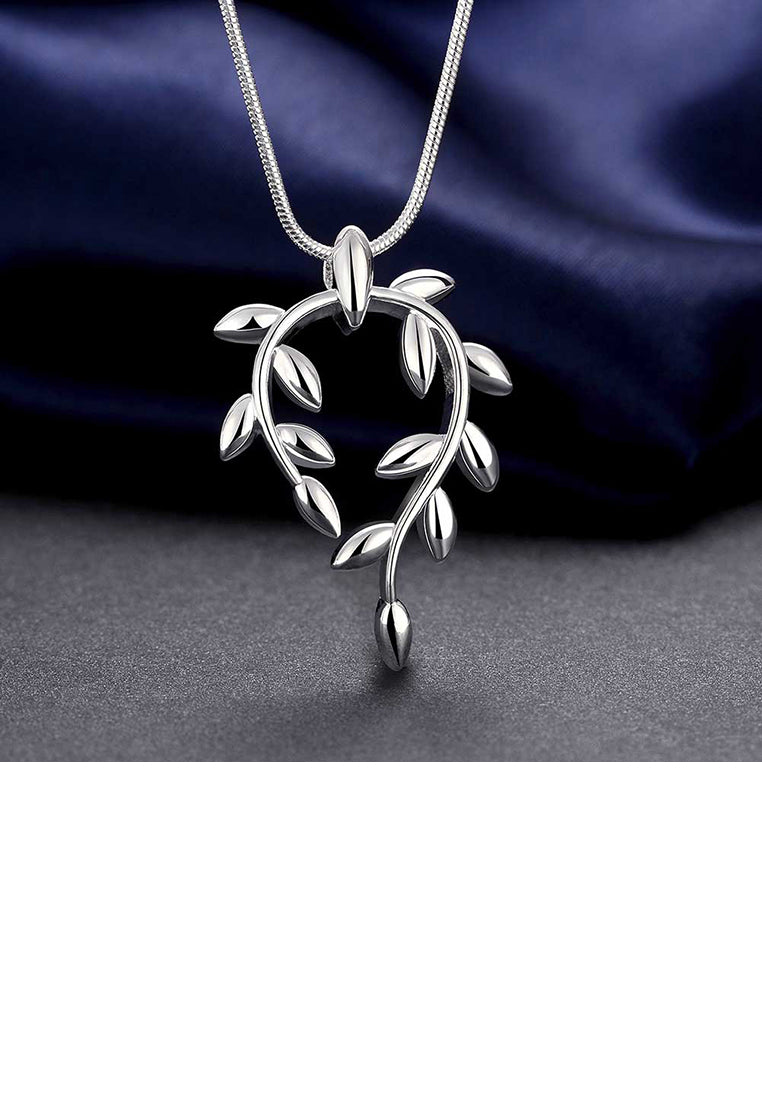 Simple Tree Branch Pendant with Necklace