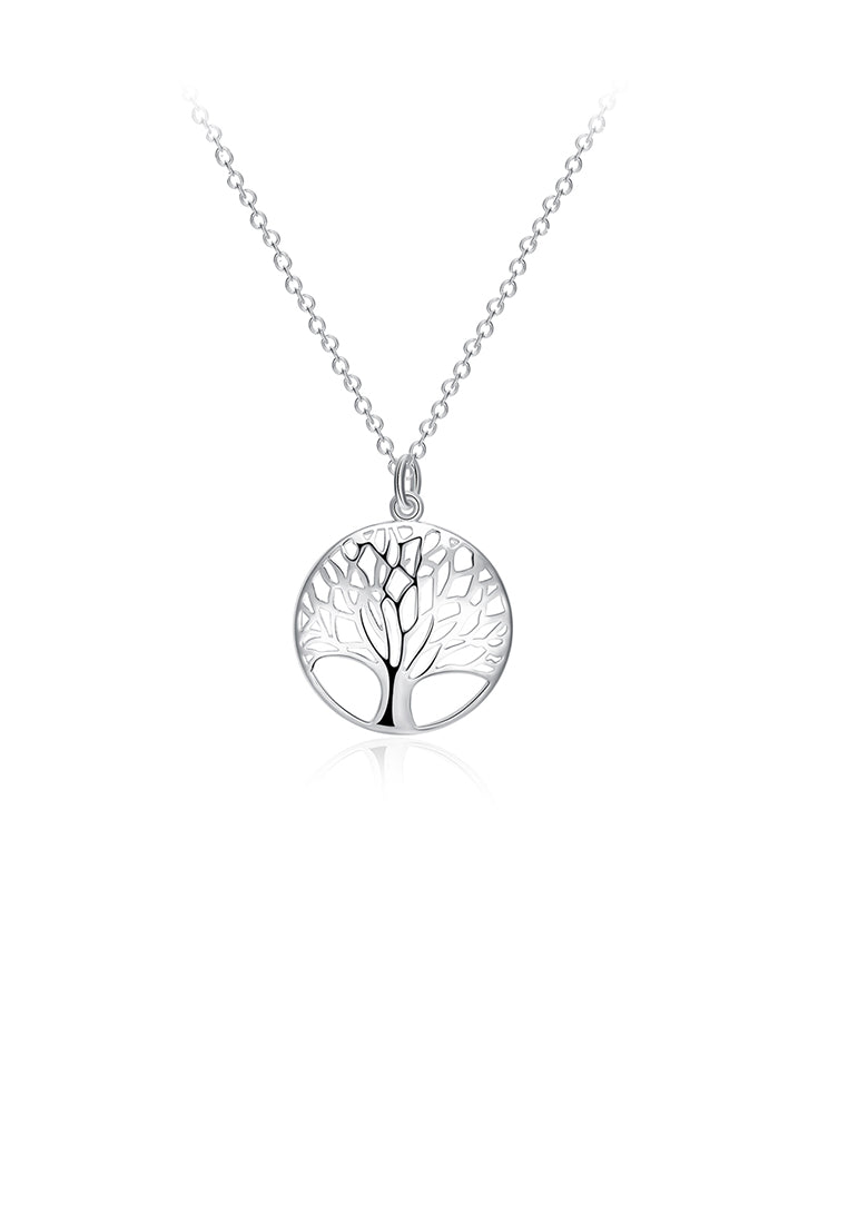 Simple Tree Pendant with Necklace