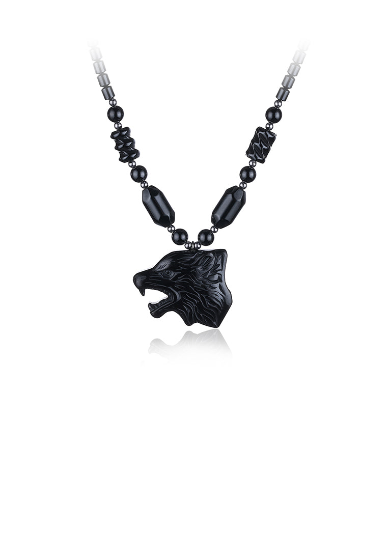 Fashion Elegant Wolf Head Necklace