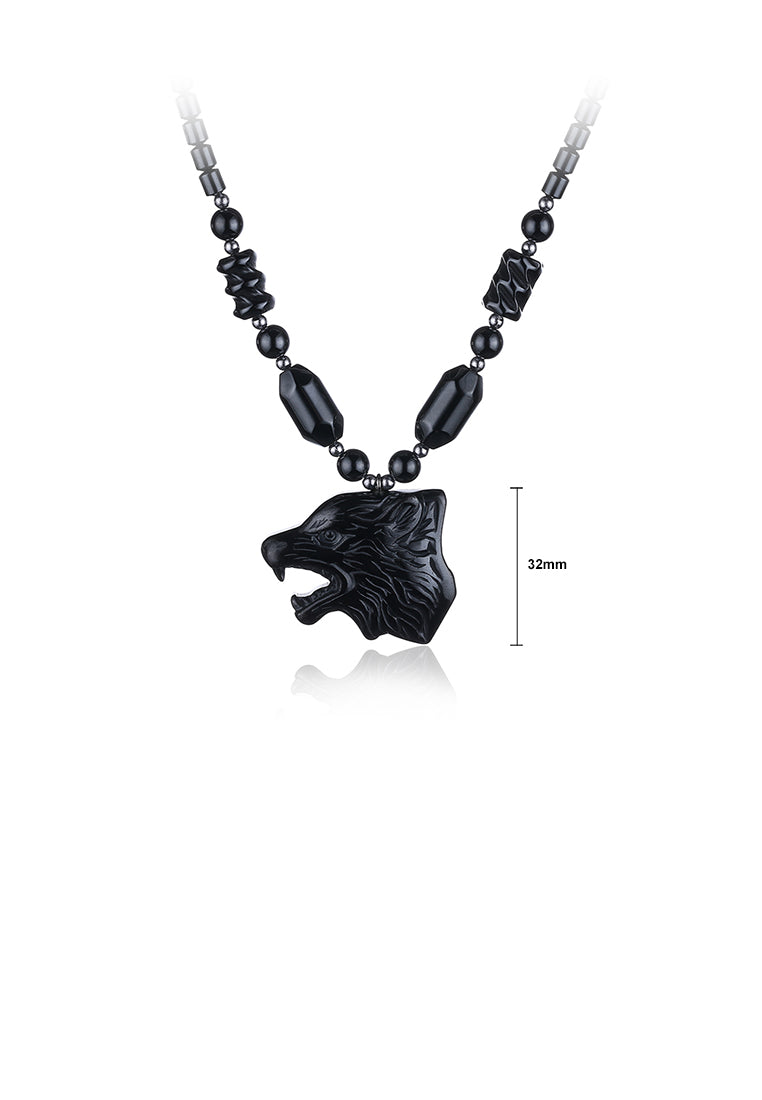 Fashion Elegant Wolf Head Necklace