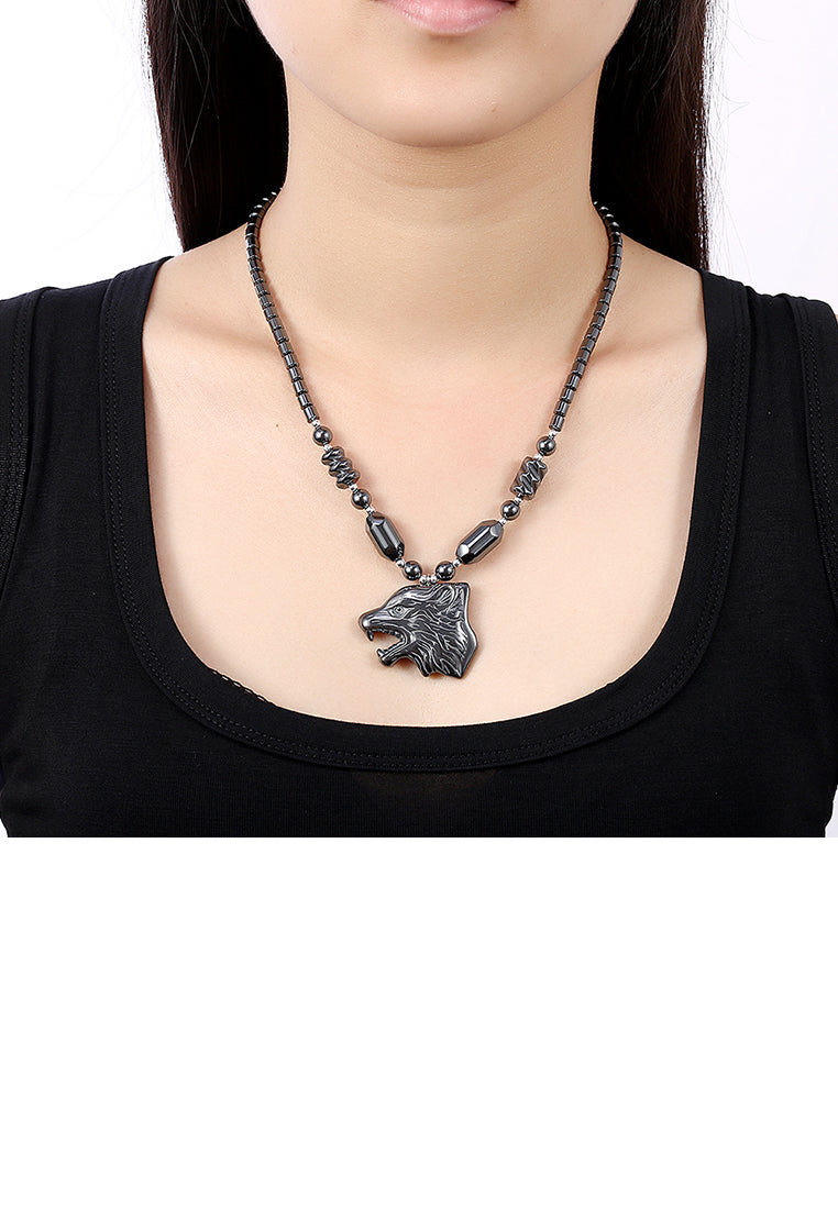 Fashion Elegant Wolf Head Necklace