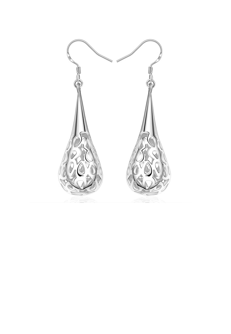 Fashion Elegant Water Drop Shaped Pierced Earrings