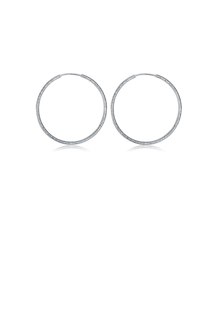 Simple and Fashion Geometric Round Earrings