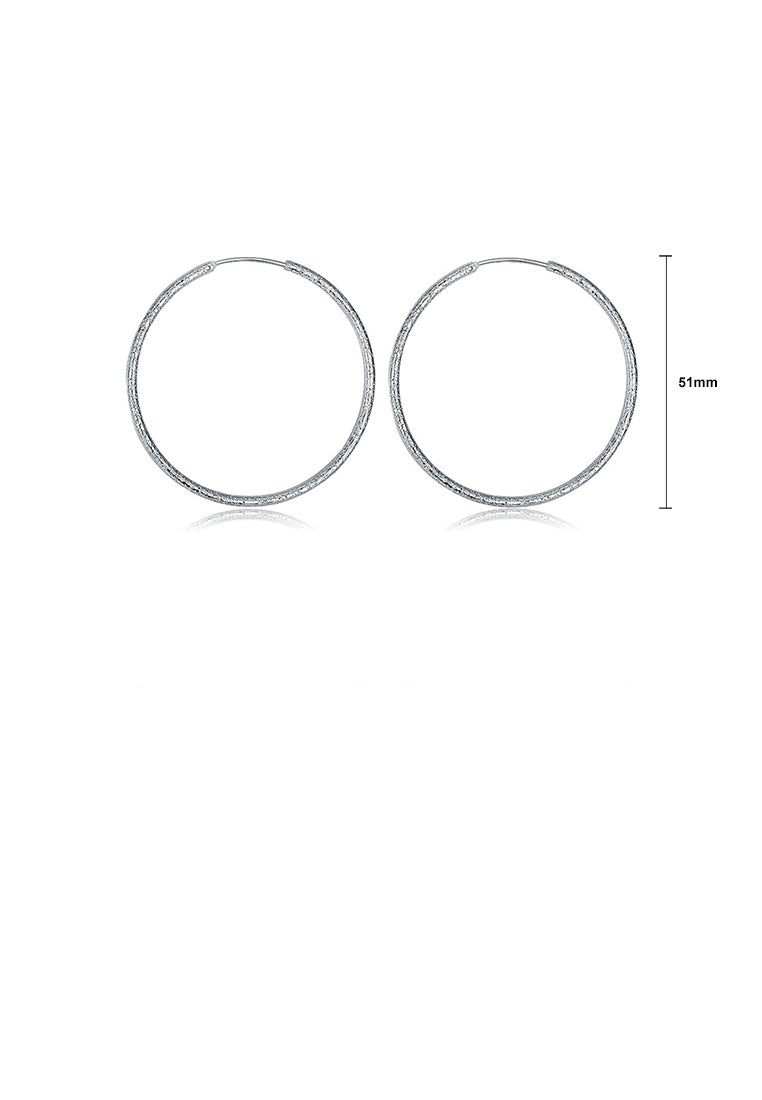 Simple and Fashion Geometric Round Earrings