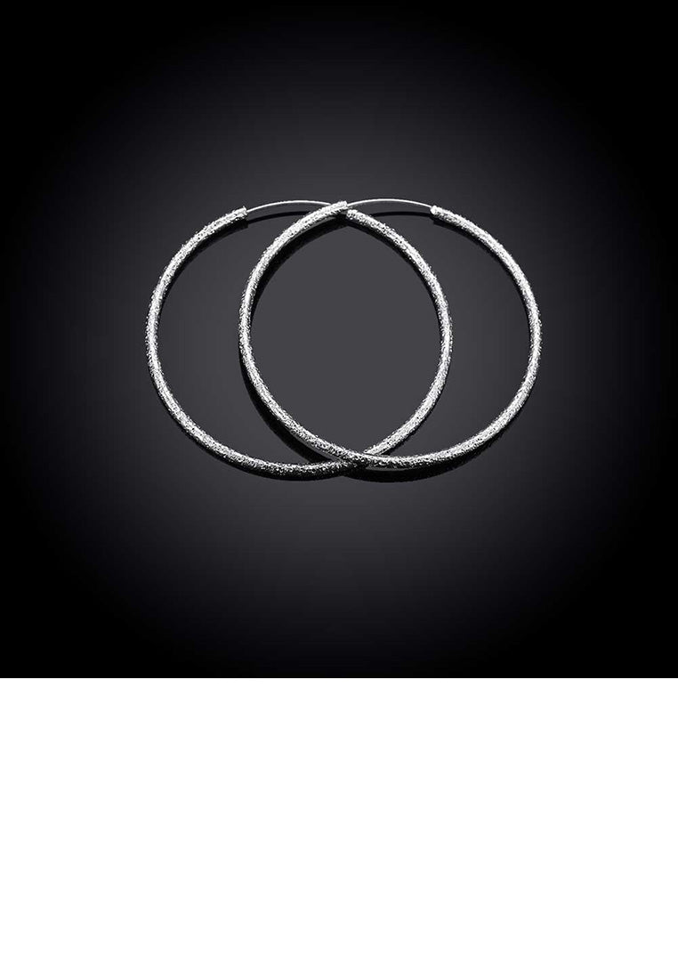 Simple and Fashion Geometric Round Earrings