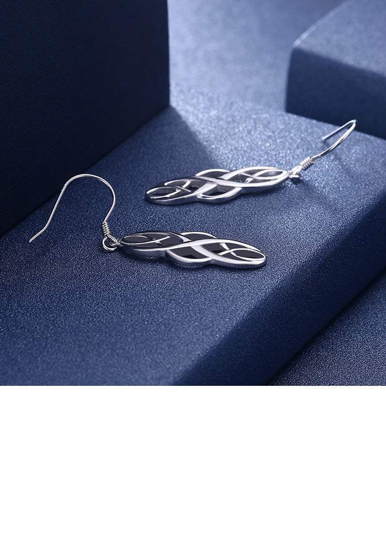 925 Sterling Silver Simple Geometric Earrings