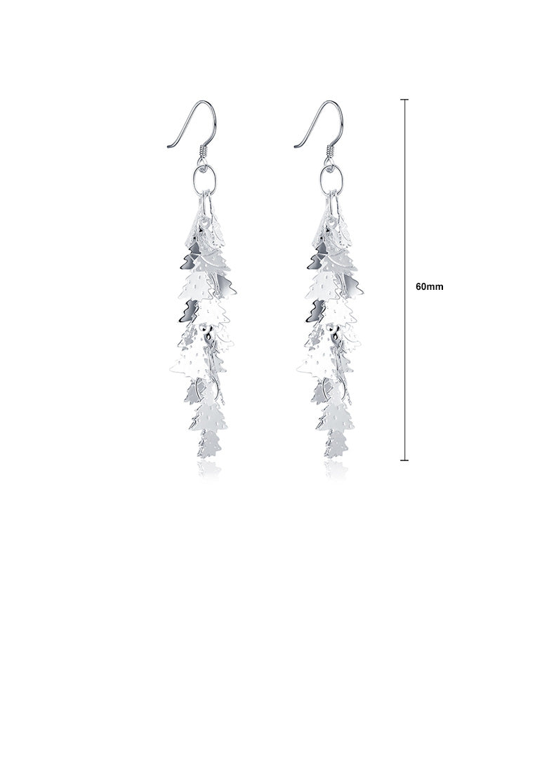 Fashion Christmas Tree Tassel Earrings