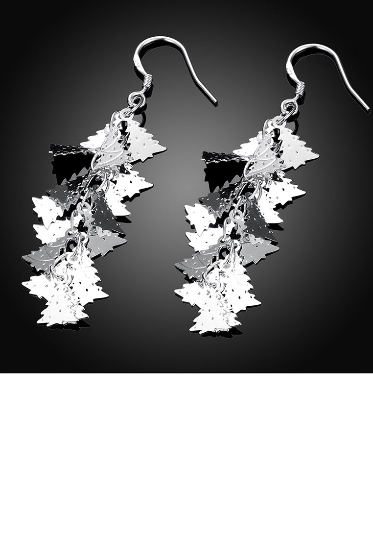 Fashion Christmas Tree Tassel Earrings