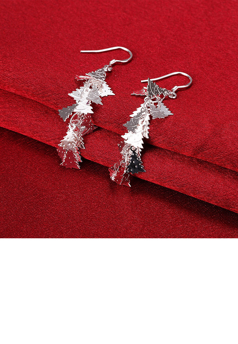 Fashion Christmas Tree Tassel Earrings
