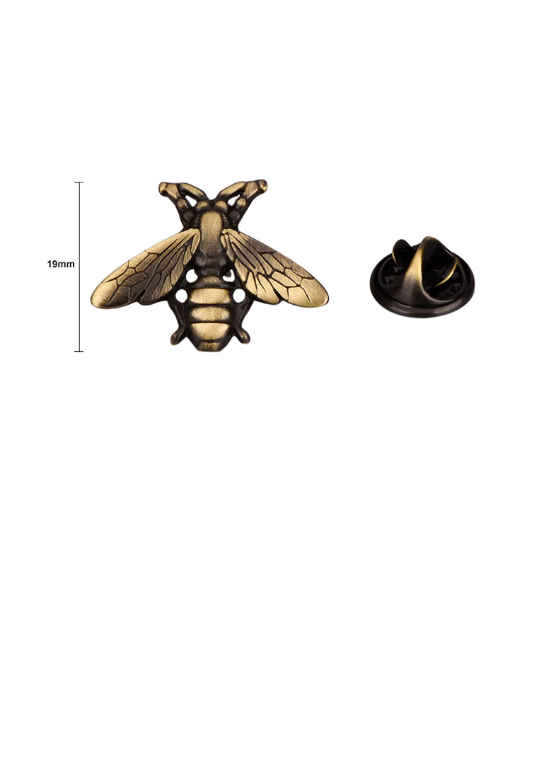 Fashion Elegant Bronze Bee Brooch