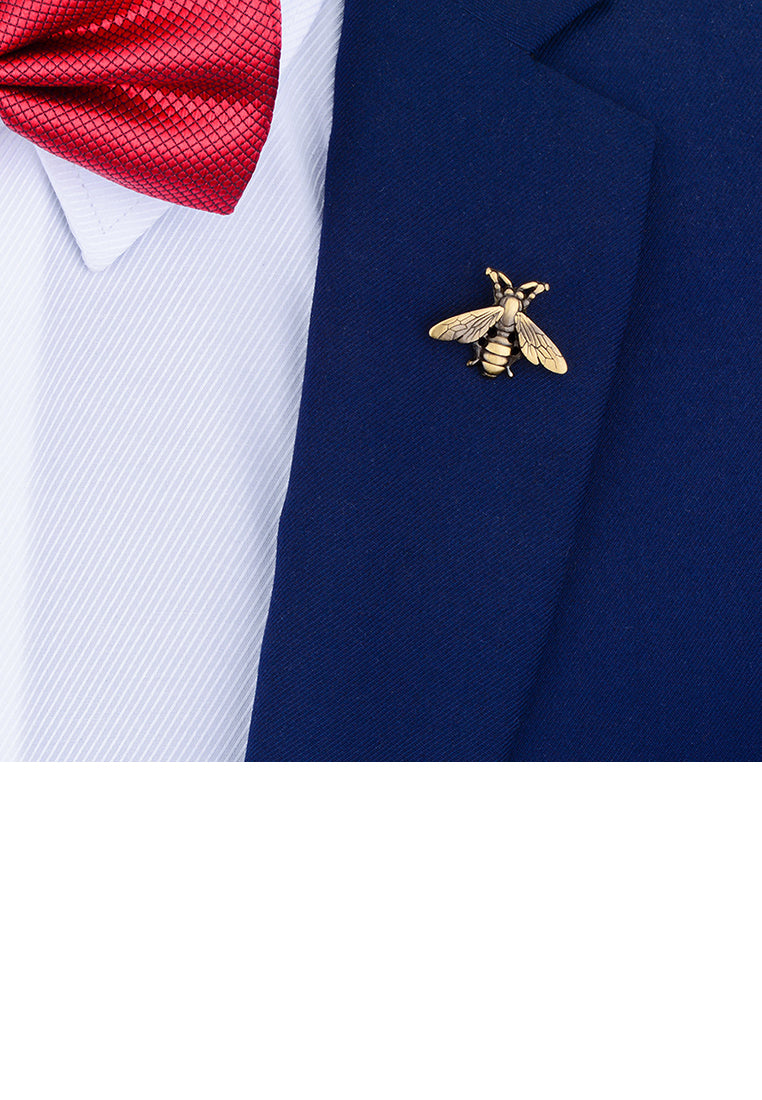 Fashion Elegant Bronze Bee Brooch
