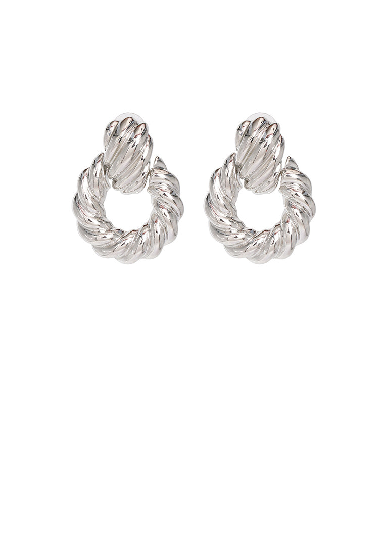 Fashion and Personalized Twist Geometric Earrings