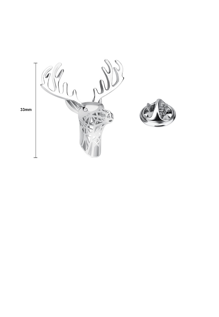 Fashion Exquisite Christmas Elk Brooch