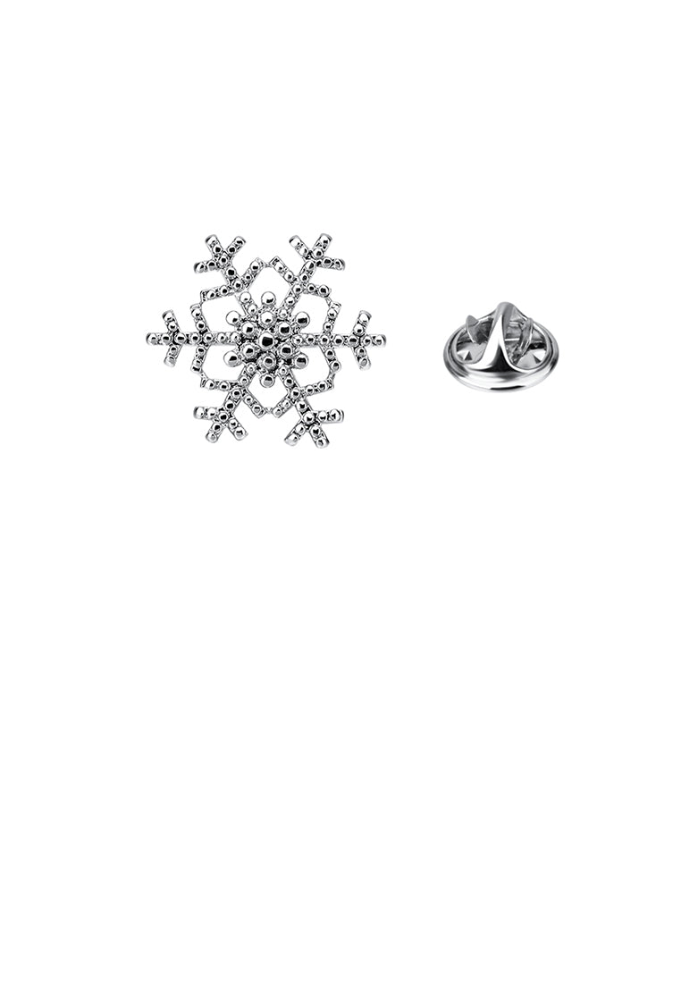Fashion Simple Snowflake Brooch