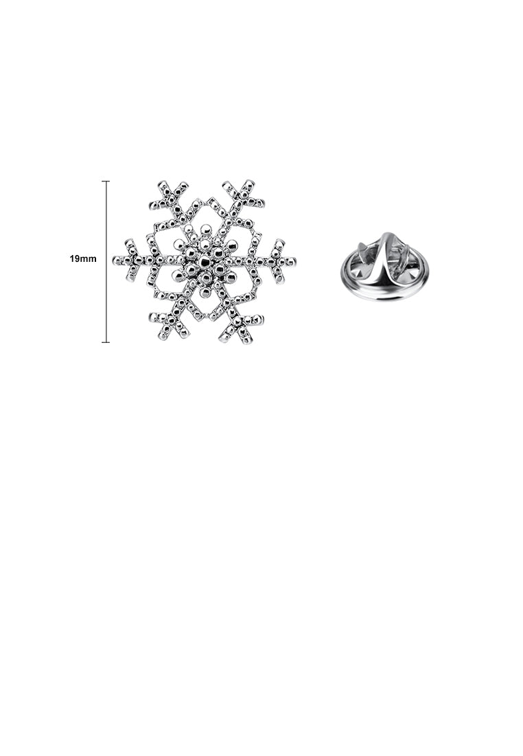 Fashion Simple Snowflake Brooch