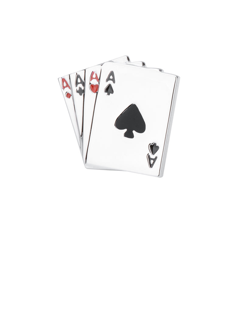 Fashion Creative Drip Poker Brooch