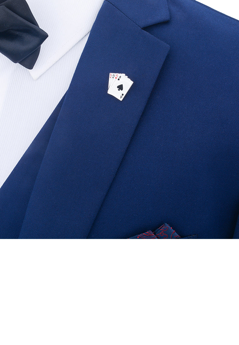 Fashion Creative Drip Poker Brooch