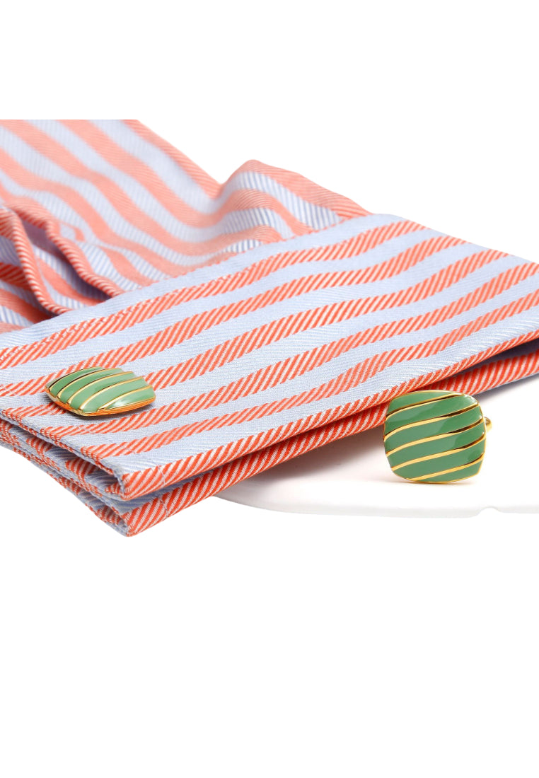 Pair Color Selection Square High Quality Simple French Men's Cufflinks Jewelry